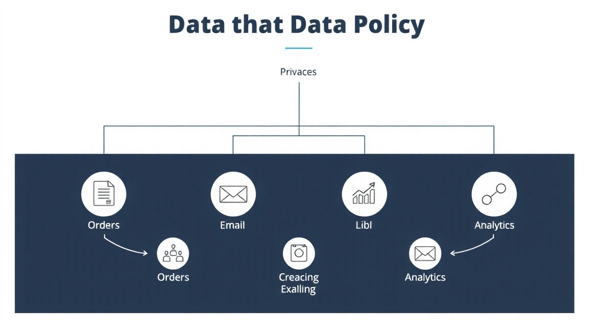 Diagramme montrant comment les données sont utilisées dans une entreprise